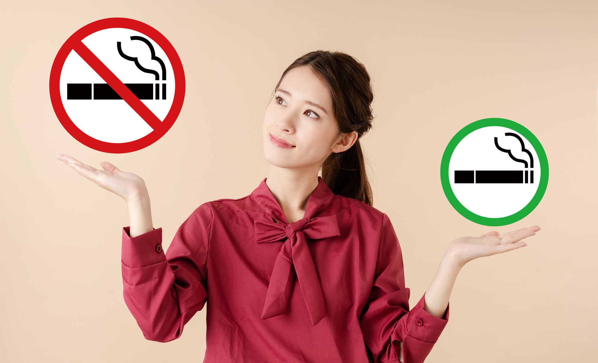 肌の糖化を防ぐポイントは、禁煙と節酒をすること