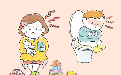 うんちを出さないようにしている!? 小児の便秘にできる大人のサポート｜腸活ナビ｜大正製薬