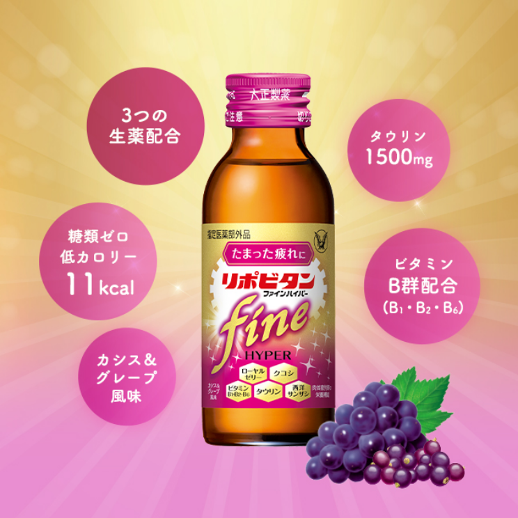 リポビタンファインハイパーの特長